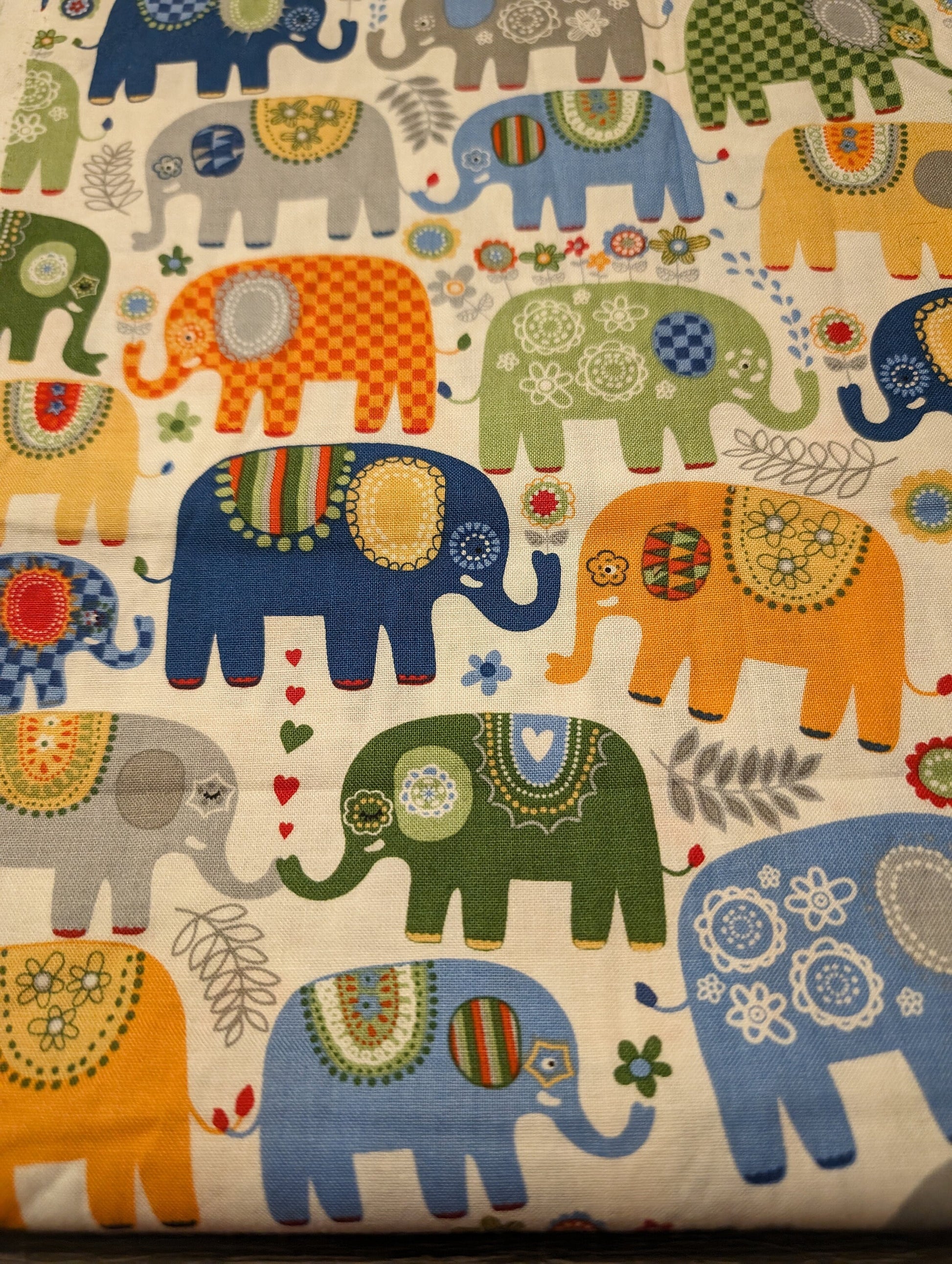 Happy Elephants by Michael Miller Fabrics - 22 inch