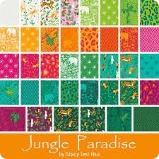 Jungle Paradise by Stacy Iest Hsu Layer Cake from Moda